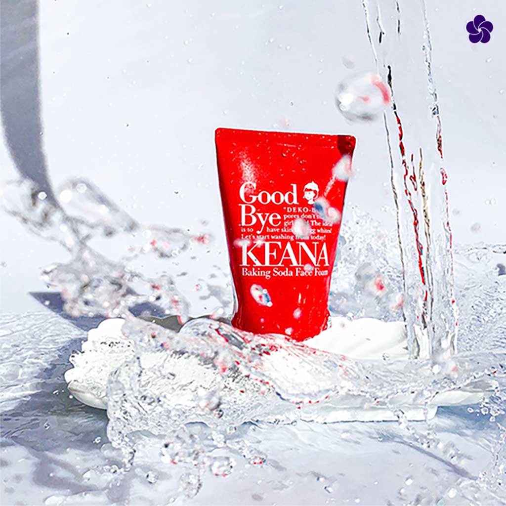 ISHIZAWA LAB. KEANA Baking Soda Face Wash Foam Murasaki Cosmetics