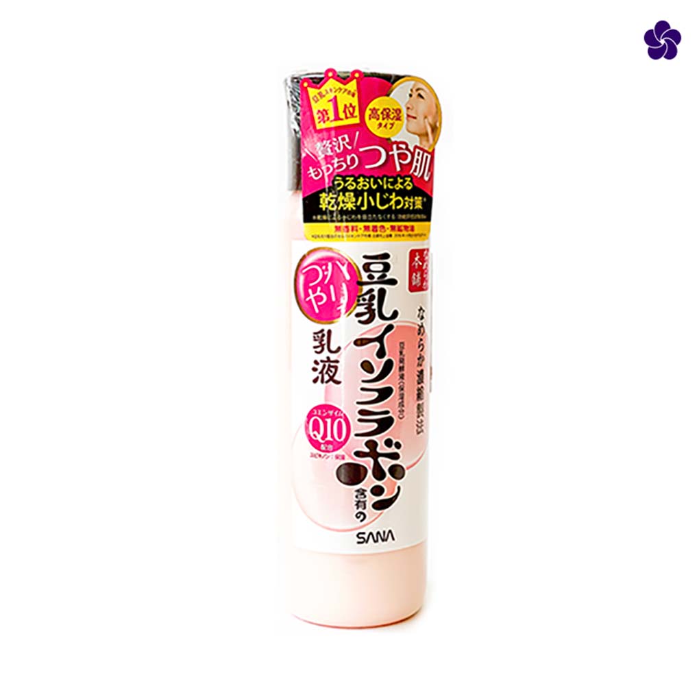 SANA Nameraka Honpo Soy Milk Q10 Emulsion 150ml Murasaki Cosmetics