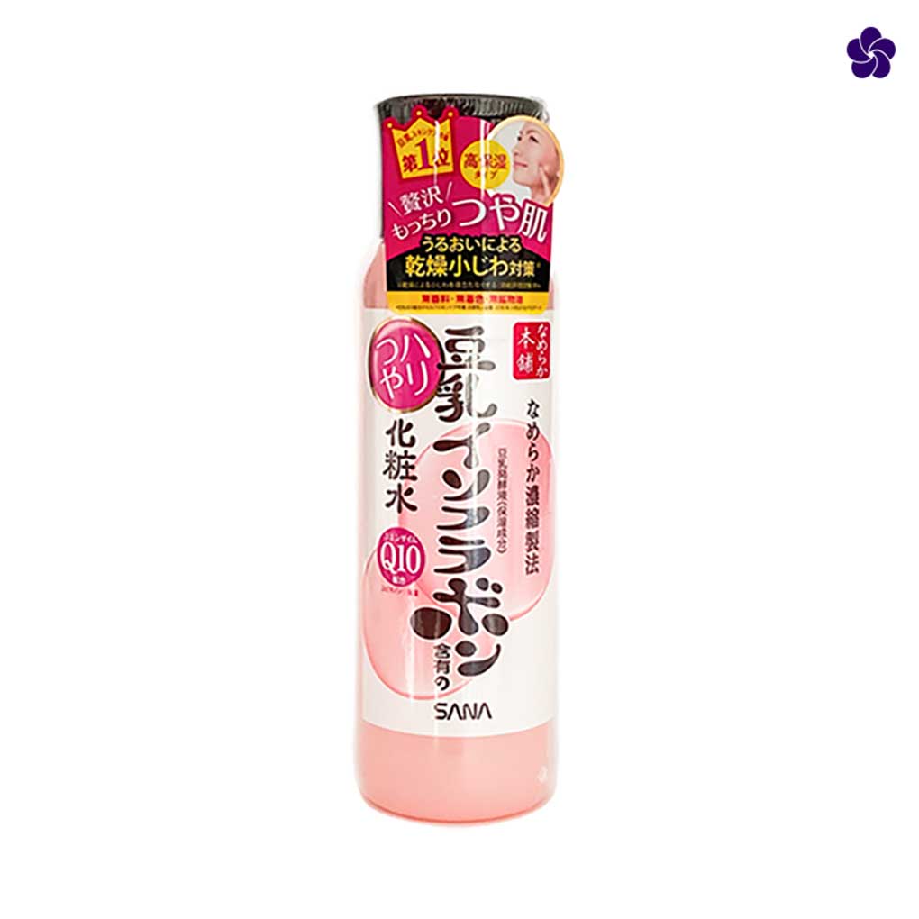 SANA Nameraka Honpo Soy Milk Q10 Moist Lotion Murasaki Cosmetics