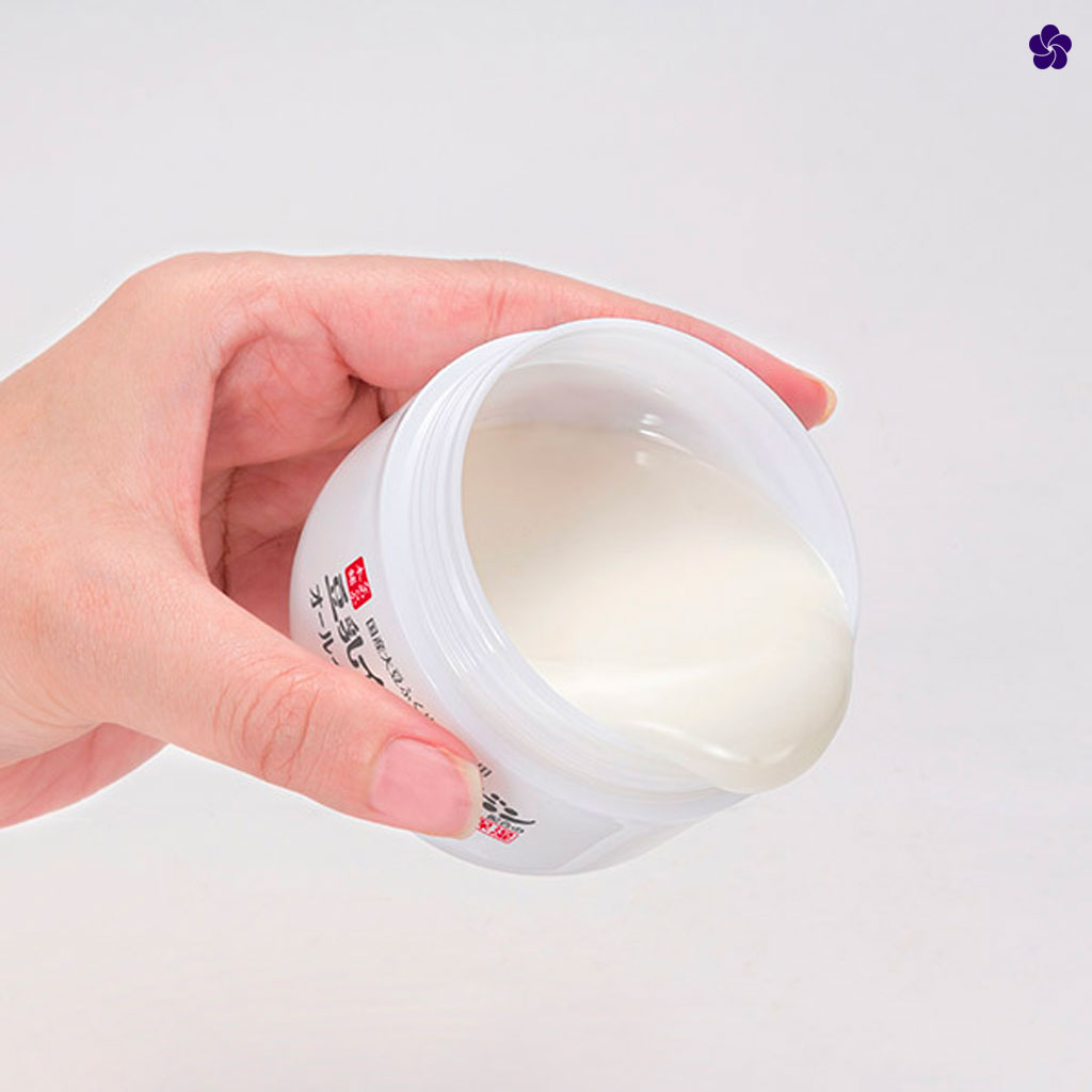 SANA Nameraka Honpo Soy Milk Extra Moist Gel Allinone Cream 100gr Murasaki Cosmetics