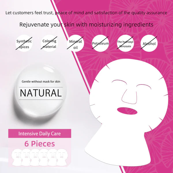 MITOMO - CICA 2x Collagen Face and Neck Mask Pack | Murasaki Cosmetics MITOMO - CICA 2x Collagen Face and Neck Mask Pack | Murasaki Cosmetics