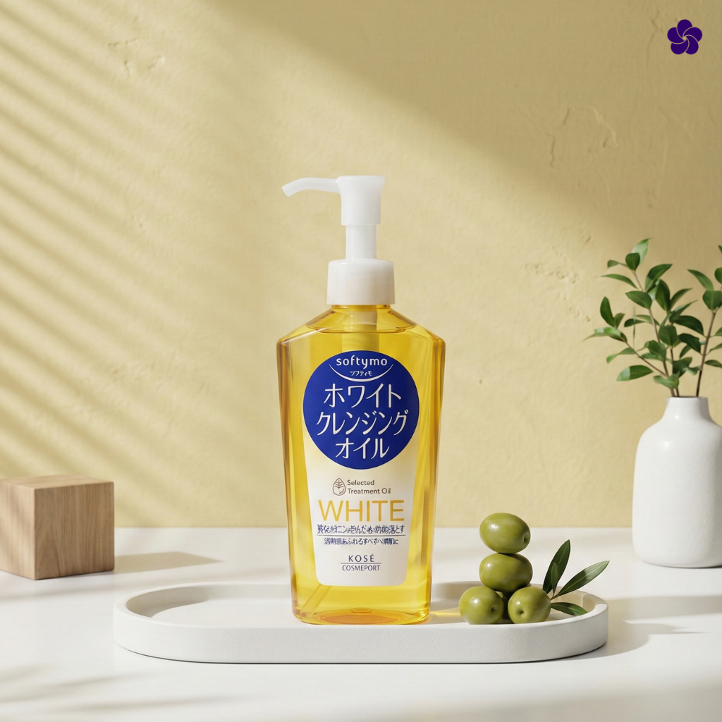 KOSE - Softymo White Cleansing Oil 230ml | Murasaki Cosmetics KOSE - Softymo White Cleansing Oil 230ml | Murasaki Cosmetics