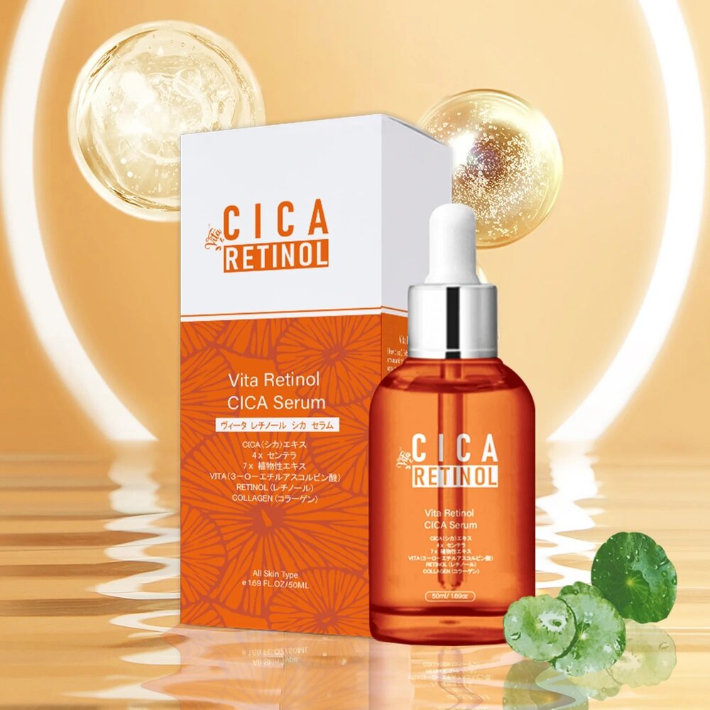 CICA RETINOL Vita Retinol CICA Serum 20個 innisfree Retinol Cica Serum with Salicylic Acid, Korean Moisture