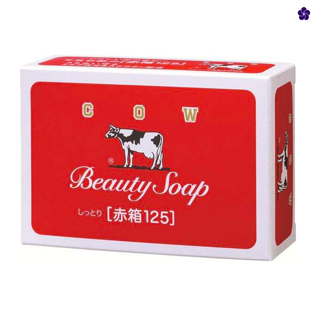COW BRAND - Beauty Soap Red Box Moist | Murasaki Cosmetics