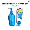 Senka All Clear Oil. Senka Perfect Whip. Senka Double Cleanse Set Blue. Murasaki Cosmetics. Japanese skincare routine. J-Beauty Europe, based in Netherlands. Free shipping available